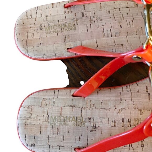 Michael Kors Cork Thong Sandal 6 - Picture 5 of 6